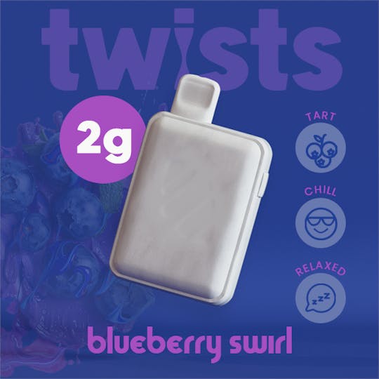 Craft Concentrates - Oil Twists Tugboat (2g) - Blueberry Swirl Flavor - 1
