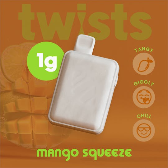 Craft Concentrates - Oil Twists Tugboat (1g) - Mango Squeeze Flavor - 1
