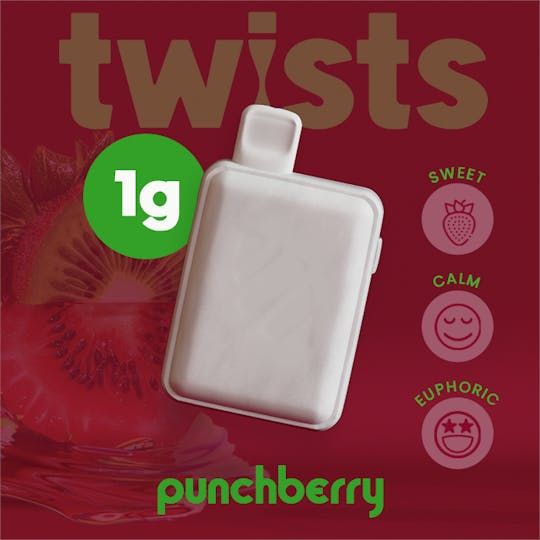 Craft Concentrates - Oil Twists Tugboat (1g) - PunchBerry Flavor - 1