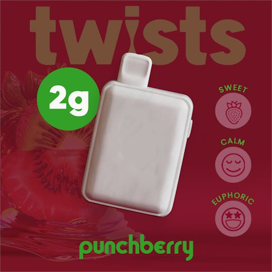 Craft Concentrates - Oil Twists Tugboat (2g) - PunchBerry Flavor - 1