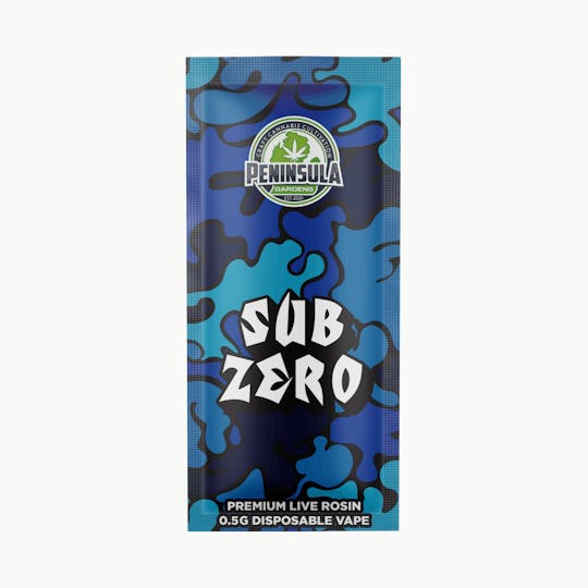 Peninsula Gardens - Sub Zero Live Rosin Vape .5g - 1