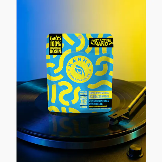 KANHA - Blueberry Lemon Drop | Rosin Belts | Hybrid | 4-pack - 1