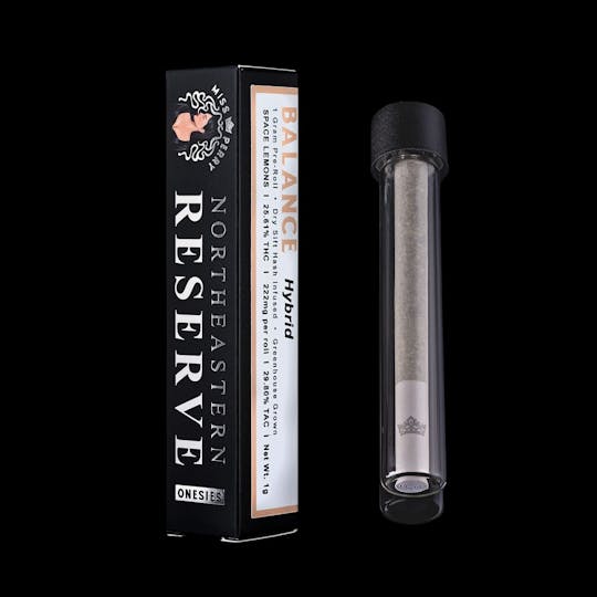Miss Perry Northeastern Reserve - Space Lemons – Miracle Fruit Hash–Infused Pre-Roll – Onesie (1g) - 1