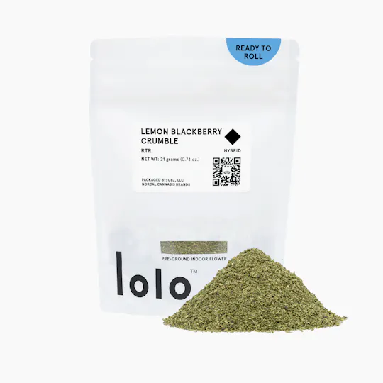 lolo - lolo | Lemon Blackberry Crumble | Indoor Ready To Roll | 21g - 1