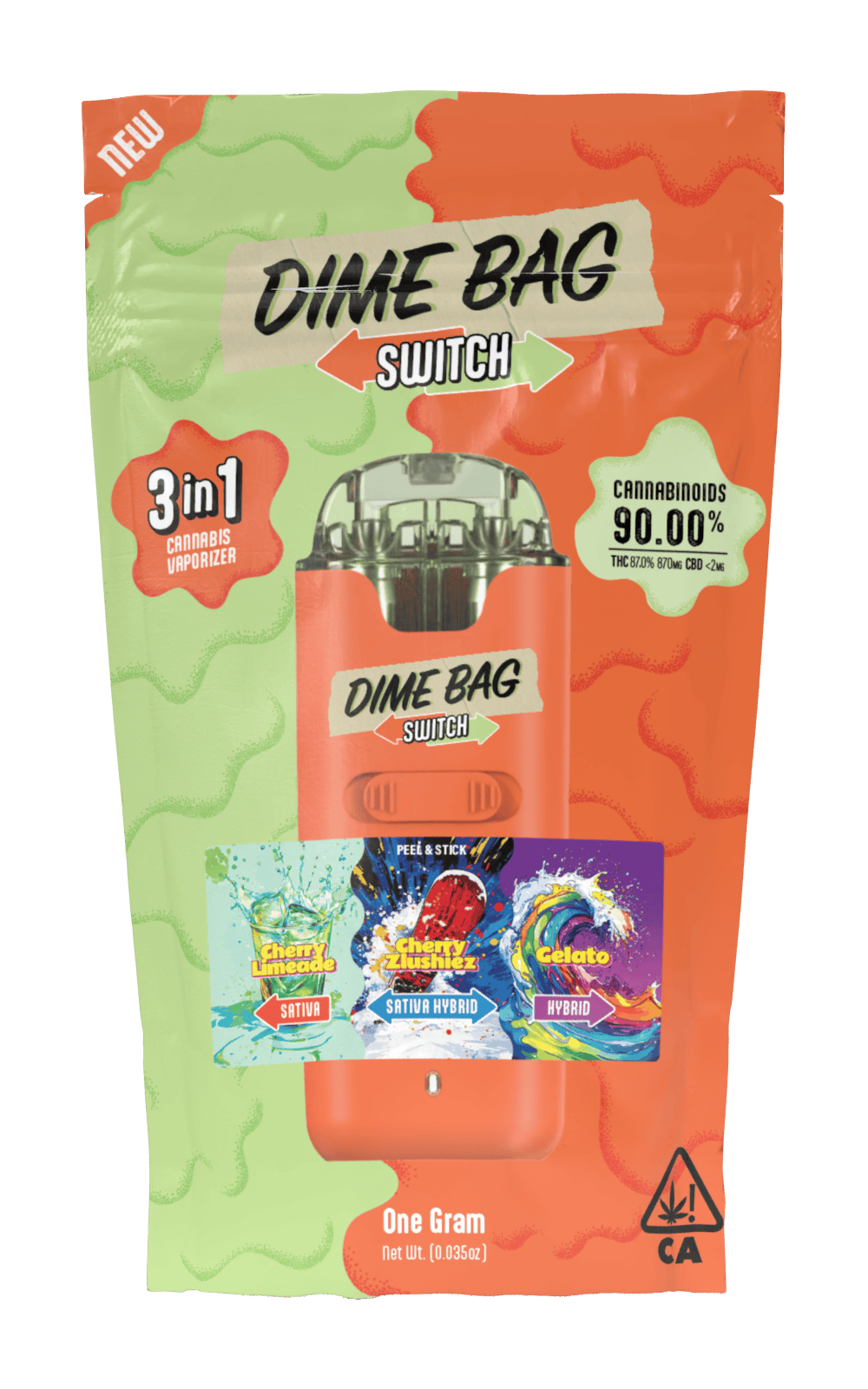 Dime Bag - Dime Bag | Cherry Limeade x Gelato Sativa SWITCH (1g) - 1