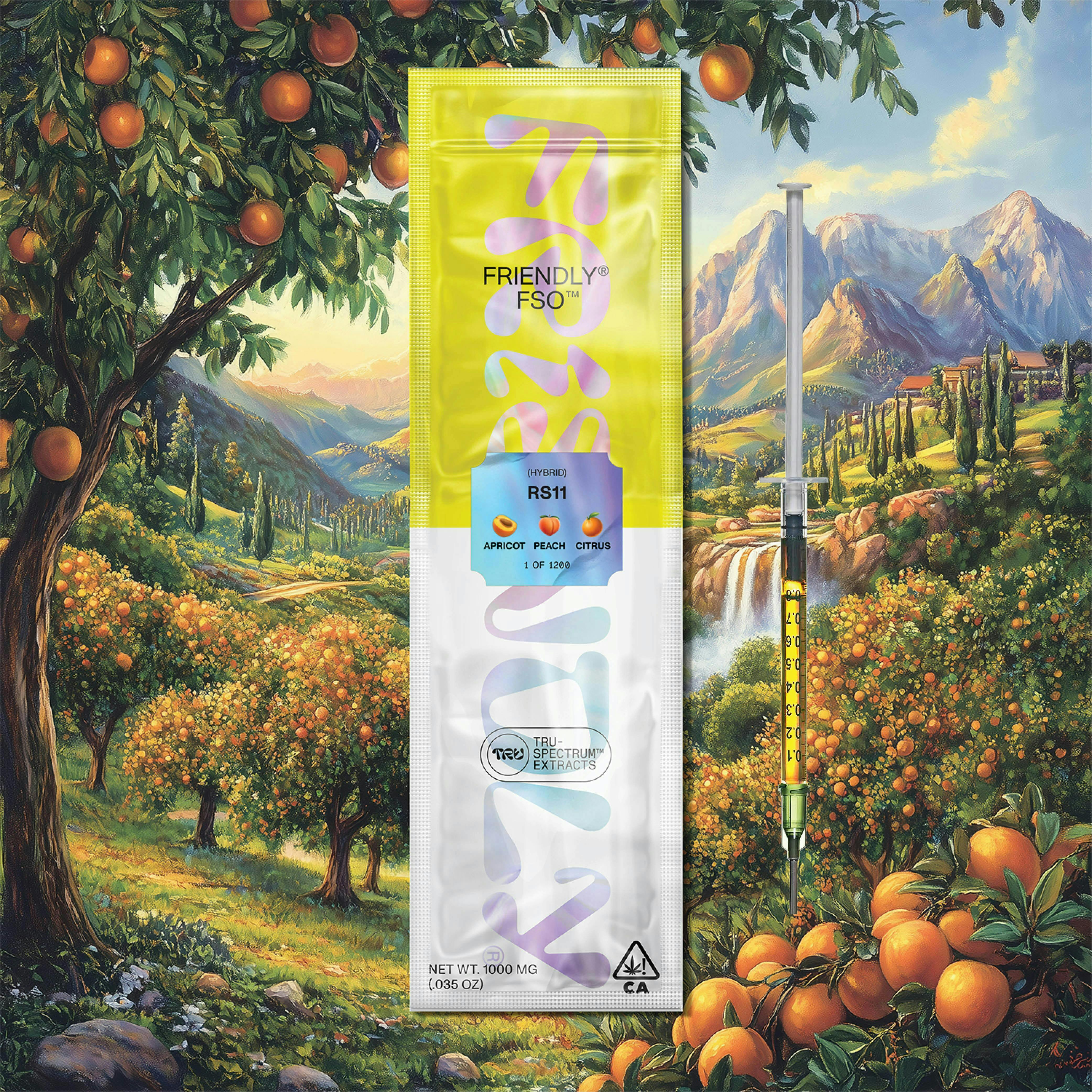 Friendly Brand - Friendly Brand | Live Resin Applicator | RS11 | Extract Oils | 1g - 1