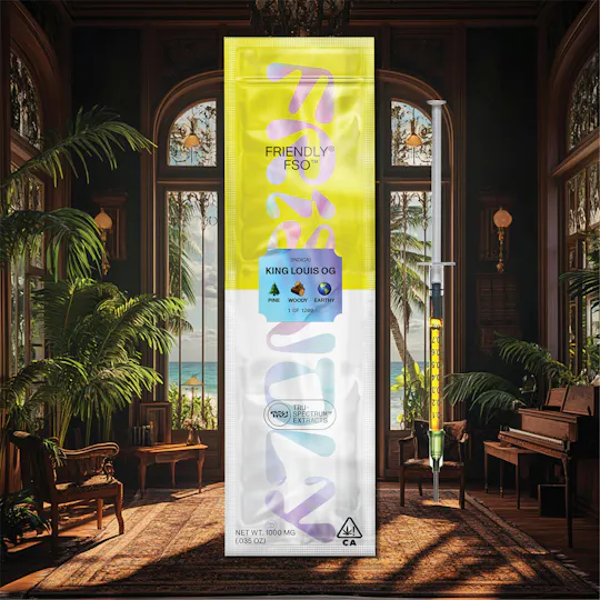 Friendly Brand - Friendly Brand | Live Resin Applicator | King Louis OG | Extract Oils | 1g - 1