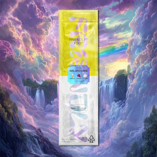 Friendly Brand - Gelato Cake 1g Live Resin Applicator - 1