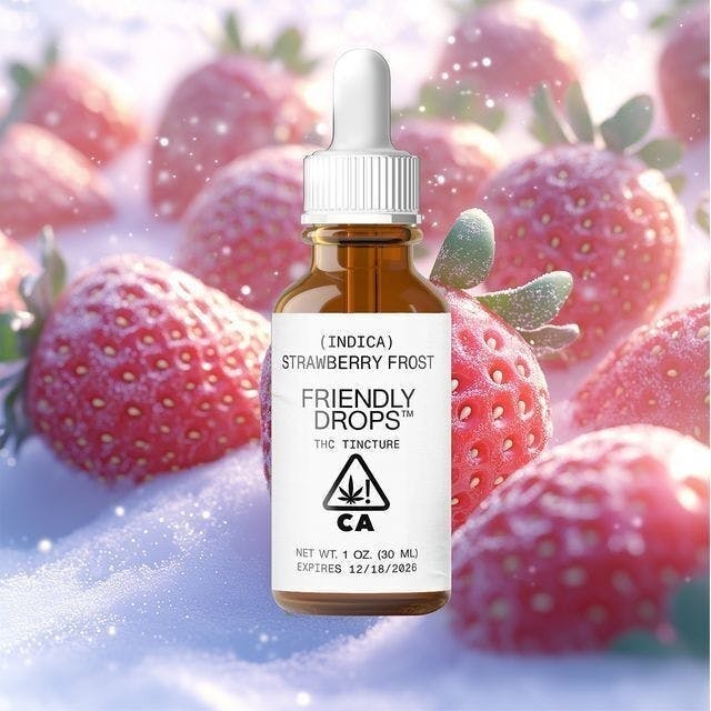 Friendly Brand - Friendly Brand | Drops | Strawberry Frost | Tinctures | 1000mg | 30ml - 1