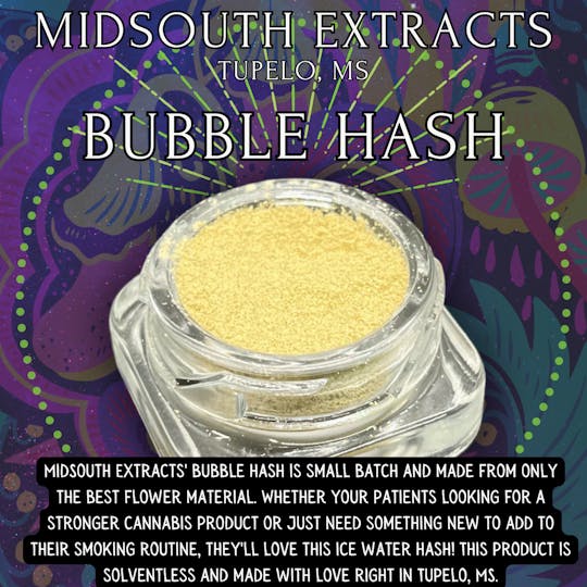 MidSouth Extracts - 1g Bubble Hash - Desert Lime - 1