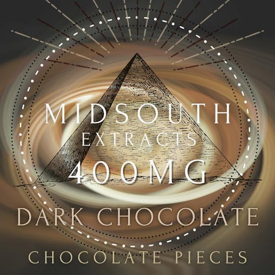 MidSouth Extracts - Chocolate Pieces - 400mg - Dark Chocolate - 1