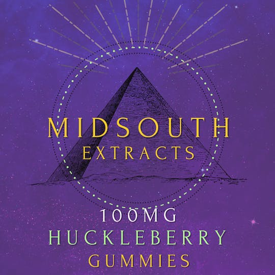 MidSouth Extracts - Gummies - 100mg - Huckleberry - 1