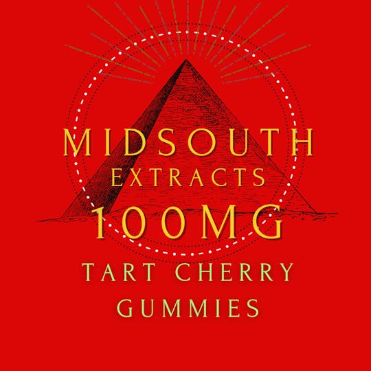 MidSouth Extracts - Gummies - 100mg - Tart Cherry - 1