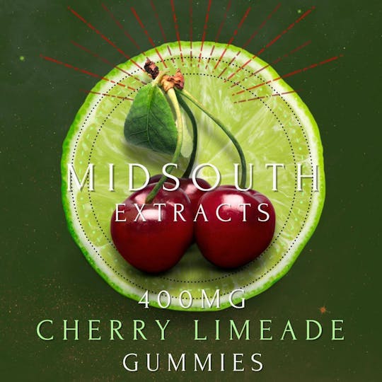 MidSouth Extracts - Gummies - 400mg - Cherry Limeade - 1