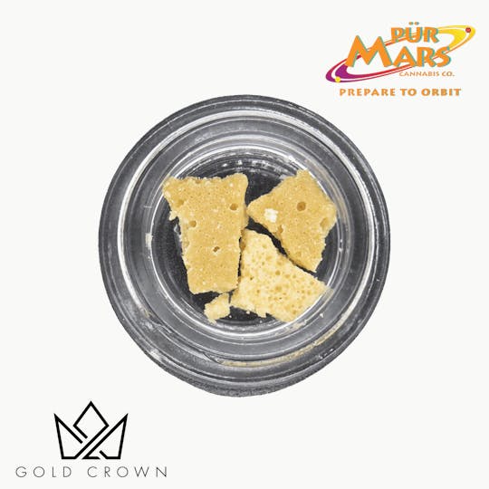 Gold Crown - Gold Crown x Peninsula Gardens | Crumble 1g |Black Maple - 1