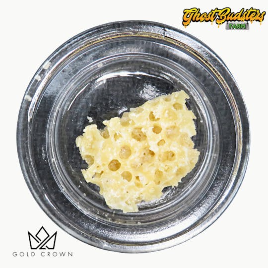 Gold Crown - Gold Crown x Ghost Budsters | Crumble 1g | Block Berry - 1
