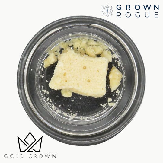 Gold Crown - Gold Crown x Grown Rogue | Crumble 1g | Stealth Bomber - 1