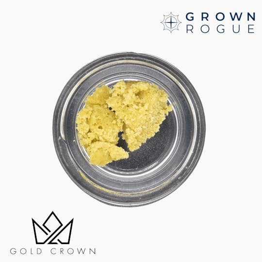 Gold Crown - Gold Crown x Grown Rogue | Crumble 1g | Sour Blue Runtz - 1