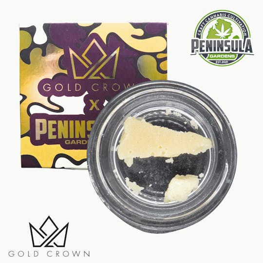 Gold Crown - Gold Crown x Peninsula Gardens | Crumble 1g | Zoap - 1