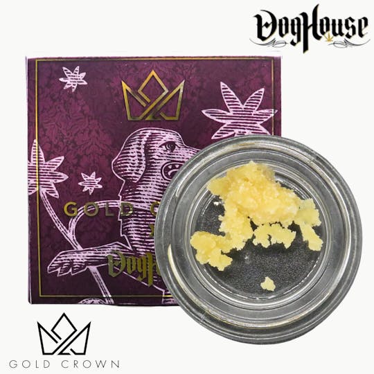 Gold Crown - Gold Crown x DogHouse | Budder 1g | Gas Face - 1