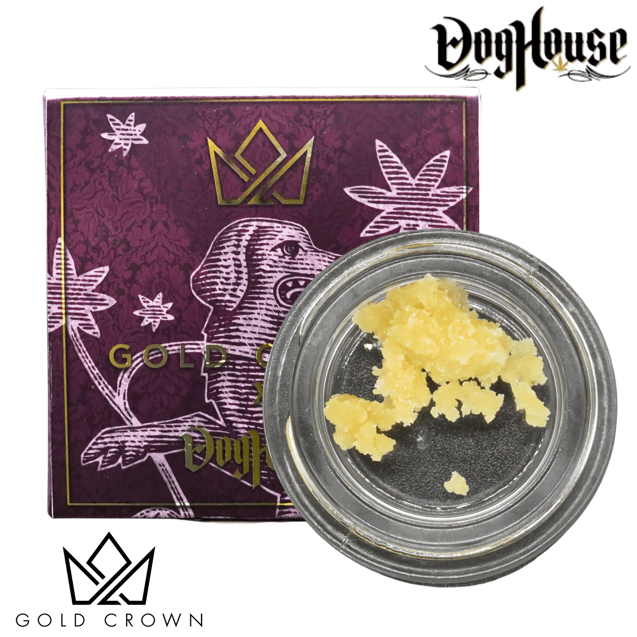 Gold Crown - Gold Crown | Gas Face | Badder | 1g - 1