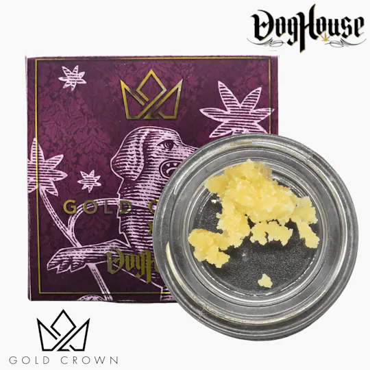 Gold Crown - Gold Crown | Gas Face | Badder | 1g - 1