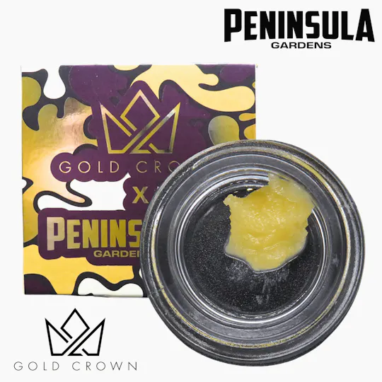 Gold Crown - Gold Crown | Lime Headz | Badder | 1g - 1