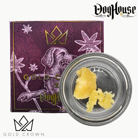 Gold Crown - Gold Crown x DogHouse| Sugar 1g | Gas Face - 1