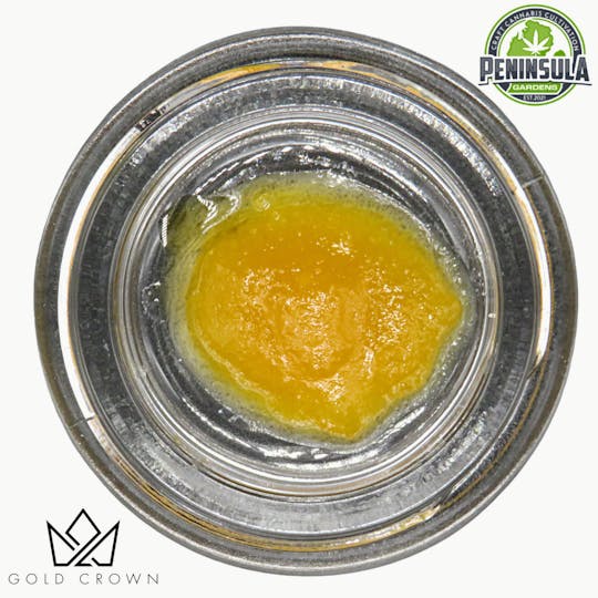 Gold Crown - Gold Crown x Peninsula Gardens | Sugar 1g | Garlic Grove - 1