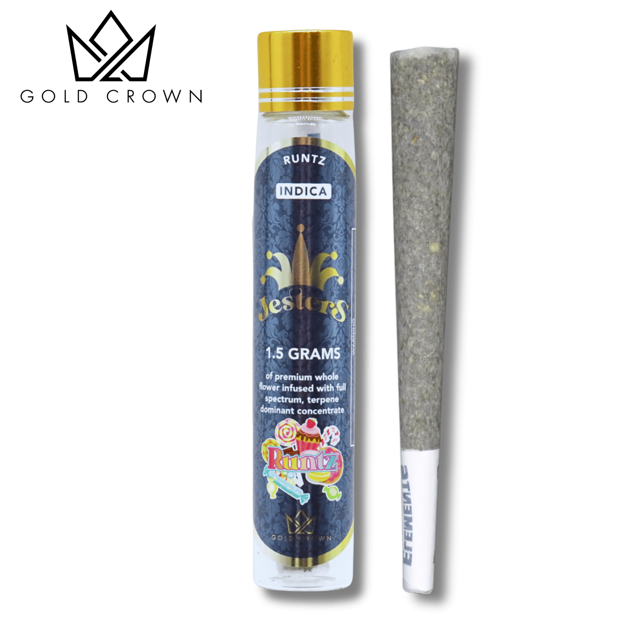 Gold Crown - Gold Crown | Runtz | Infused Joint | 1.5g - 1