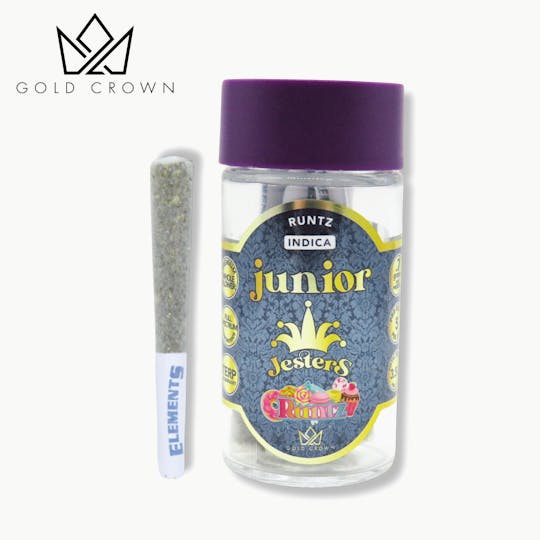 Gold Crown - Gold Crown | Junior Jesters | Infused Pre Roll 3.5g | Runtz - 1