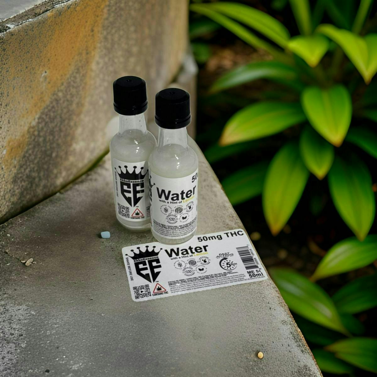 EkkoEssence - EkkoEssence | Lemon Water Infused Shot | Non-carbonated | 50mg | 50mL - 1