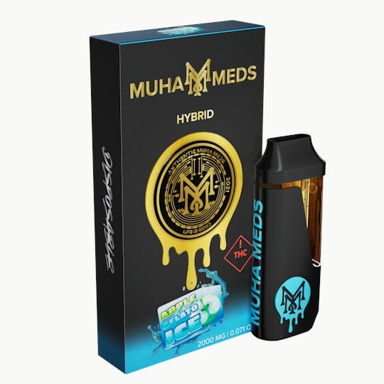 Muha Meds - Apple Gelato Ice All-In-One 2000MG - 1