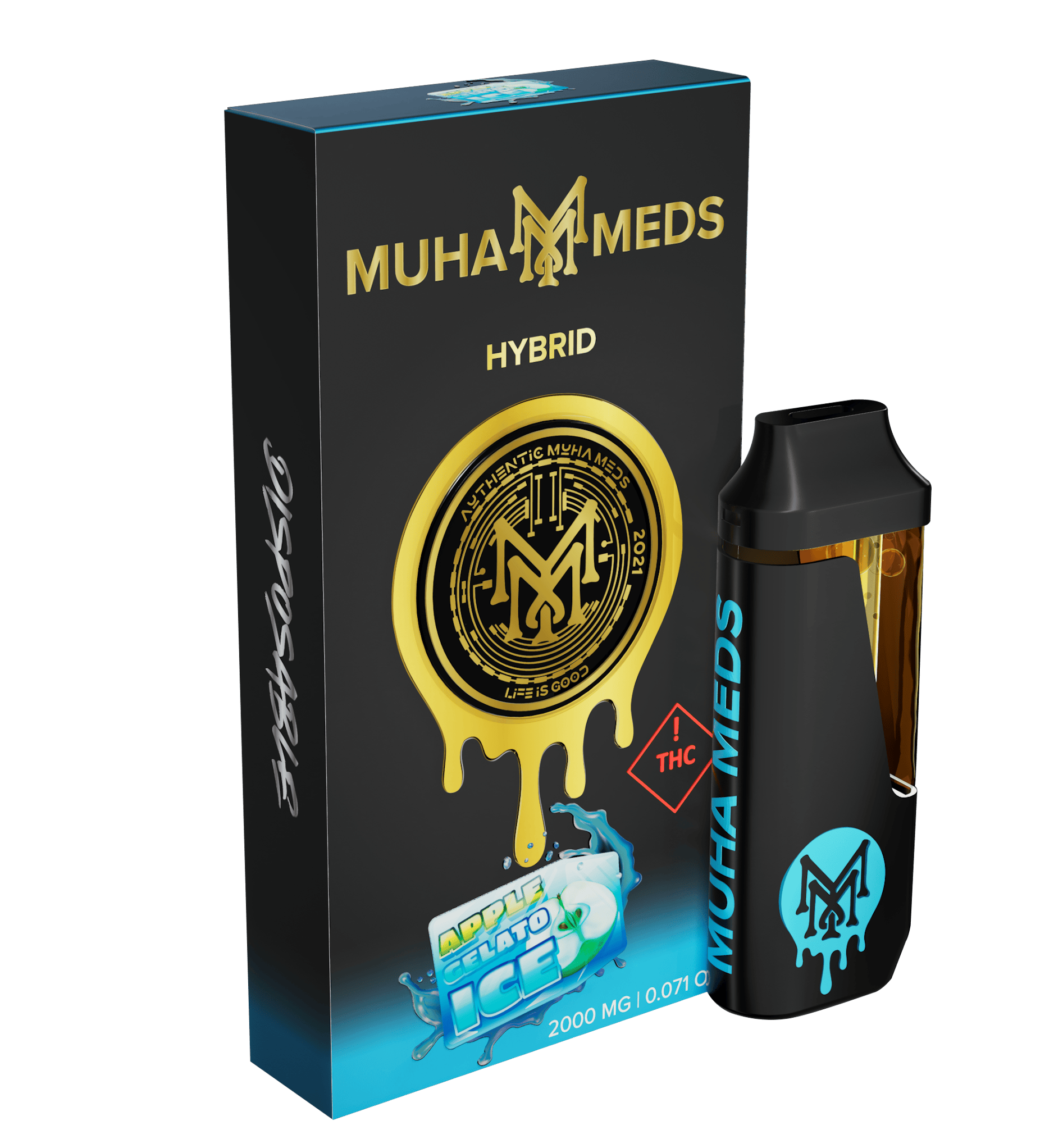 Muha Meds - Muha Meds | Apple Gelato Ice | Disposable | 2g - 1