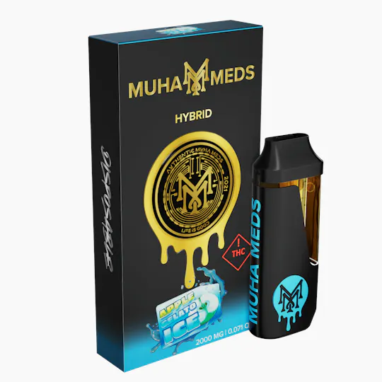 Muha Meds - Muha Meds | Apple Gelato Ice | Disposable | 2g - 1