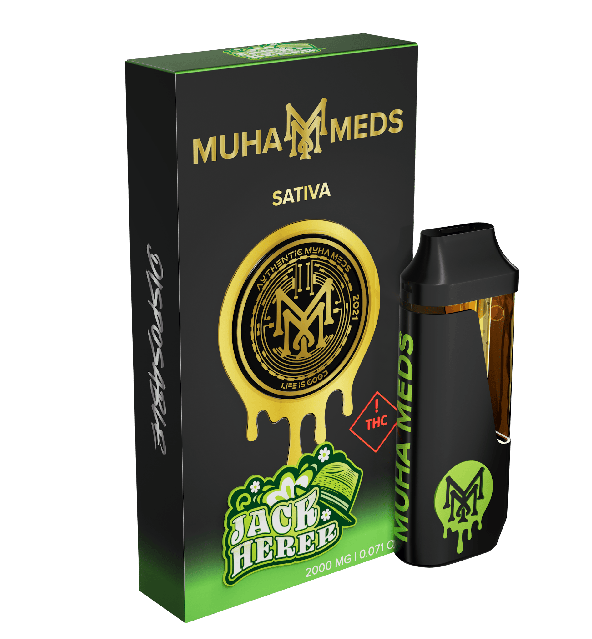 Muha Meds - OH Muha Meds | Jack Herer | Disposable | 2g - 1