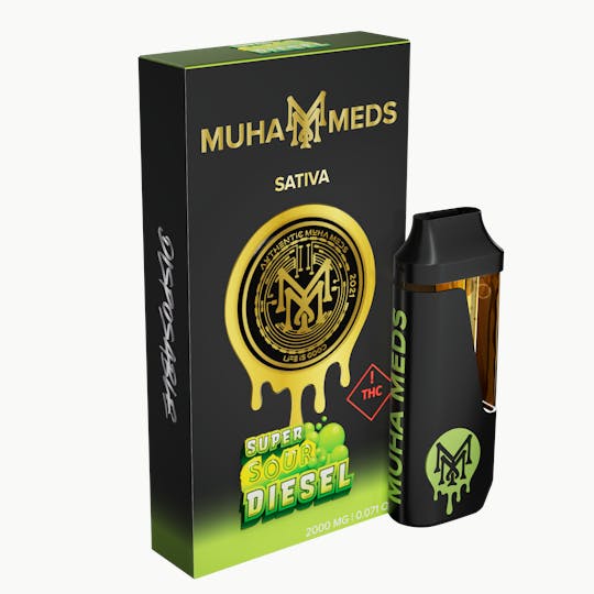 Muha Meds - Super Sour Diesel All-In-One 2000MG - 1