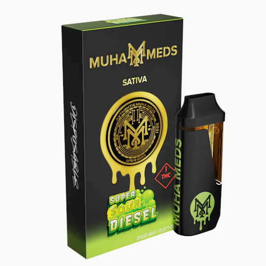 Muha Meds - Muha Meds | Super Sour Diesel | Disposable | 2g - 1