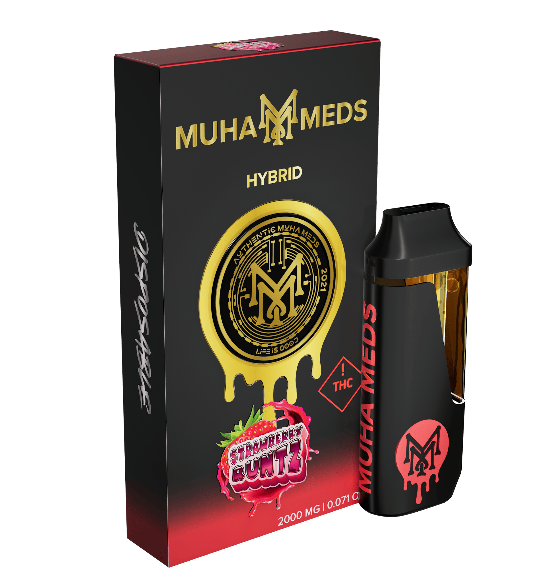 Muha Meds - OH Muha Meds | Strawberry Runtz | Disposable | 2g - 1