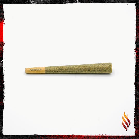 Denali Fire - Infused PreRolls - .75g Ekto Kooler with Termination Dust Kief - 1
