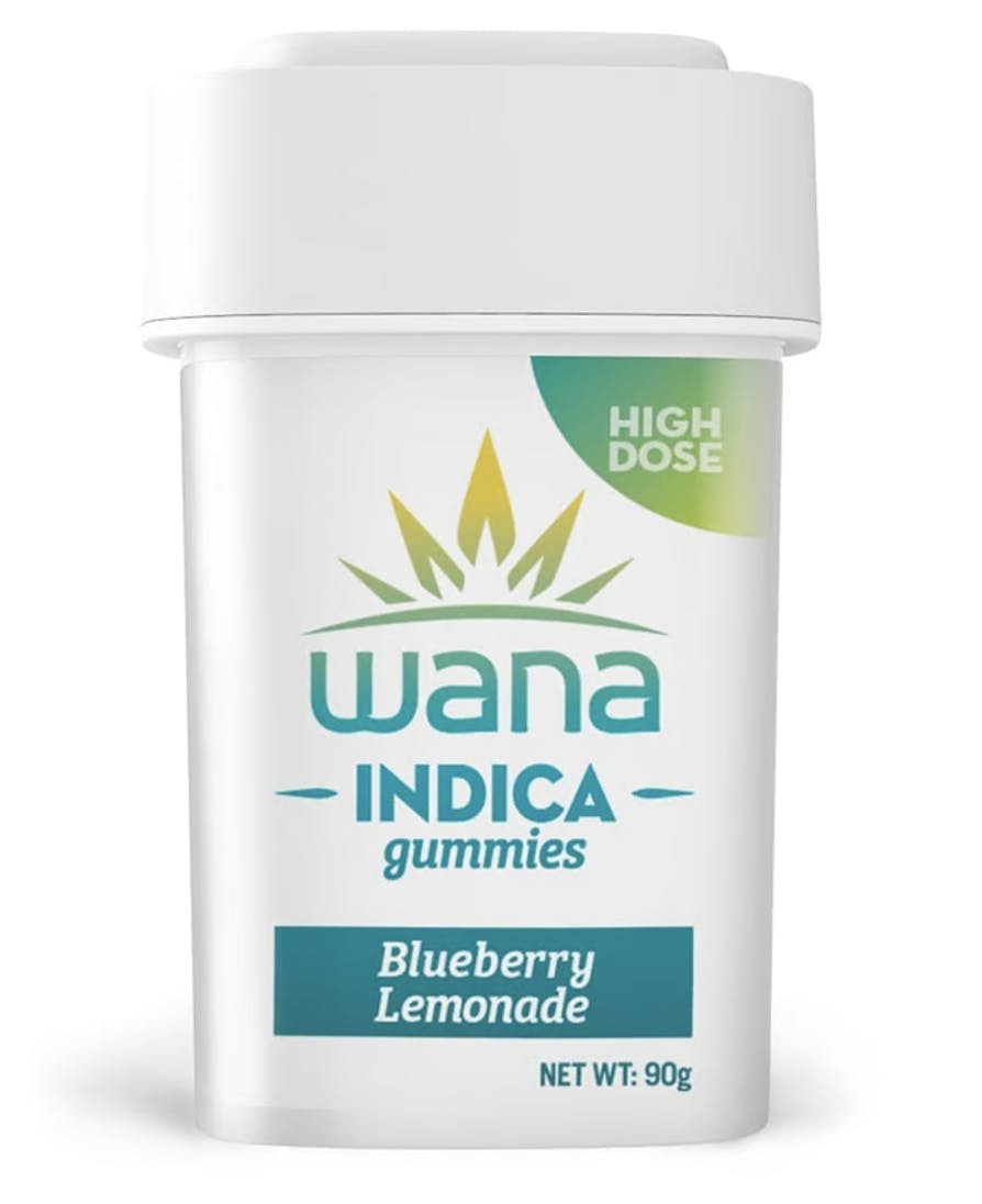 Wana Edibles - Blueberry Lemonade - Indica (High-Dose)[20 pack] (AZ) - 1