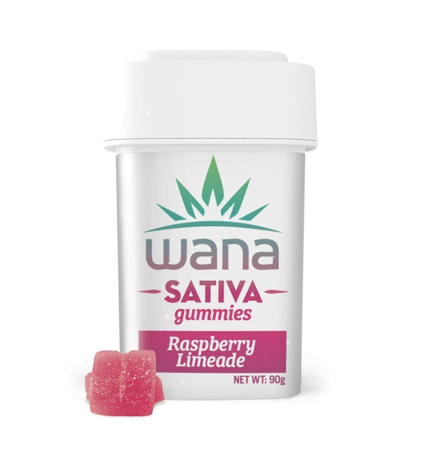 Wana Edibles - Raspberry Limeade - Sativa [10 pack] - 1