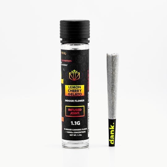 Dank By Definition - LEMON CHERRY GELATO 1.1G INFUSED JOINT - 1