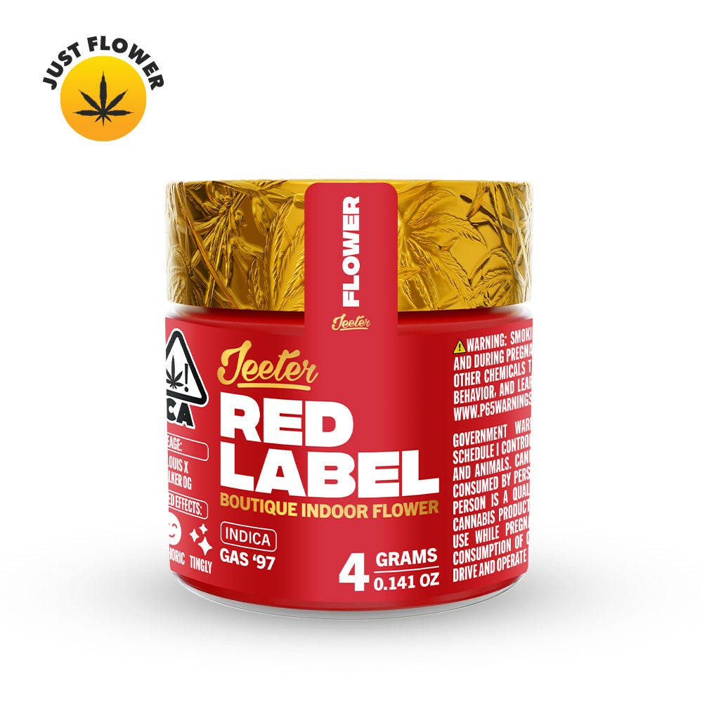 Jeeter - Jeeter Red Label Boutique Indoor Flower - Gas '97 - 1