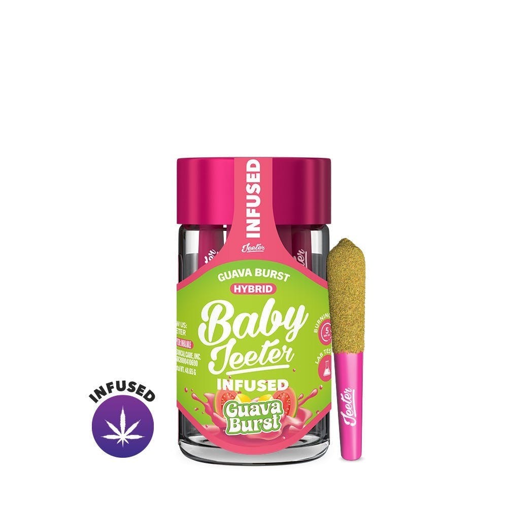 Jeeter - Jeeter | Guava Burst | Baby Infused Minis | 0.5g each | 5pk - 1