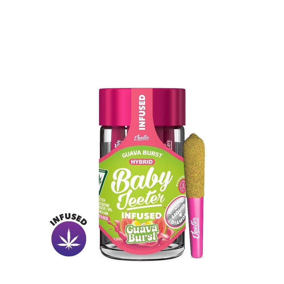Jeeter - Jeeter | Guava Burst | Baby Infused Minis | 0.5g each | 5pk - 1