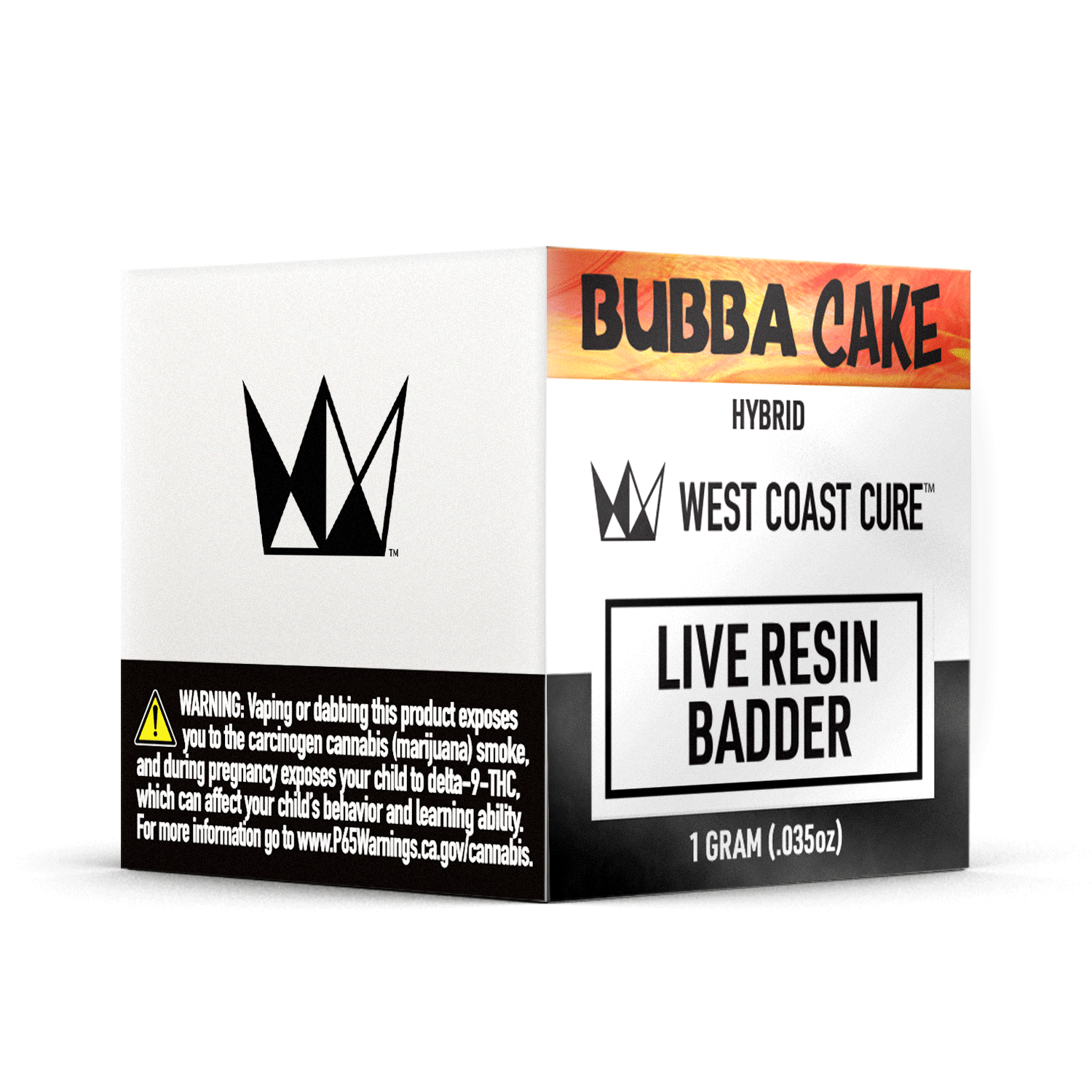 West Coast Cure - Bubba Cake Live Resin Badder - 1