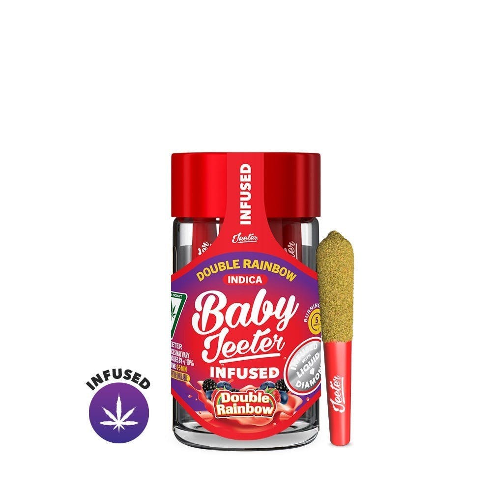 Jeeter - Jeeter | Double Rainbow | Baby Infused Minis | 0.5g each | 5pk - 1