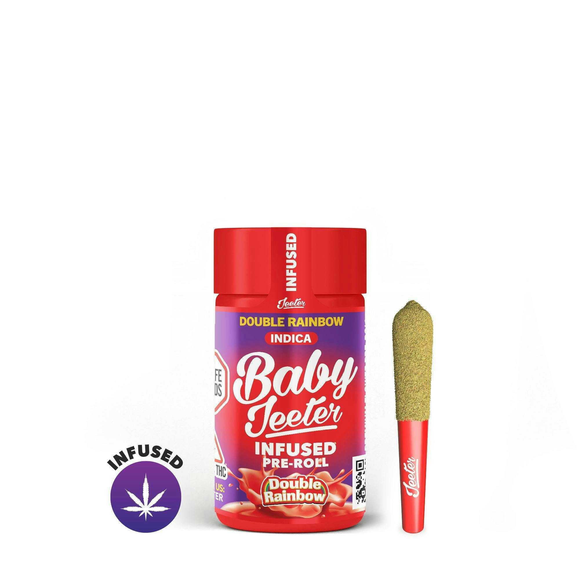 Jeeter - Jeeter | Double Rainbow | Baby Infused Minis | 0.5g each | 5pk - 1