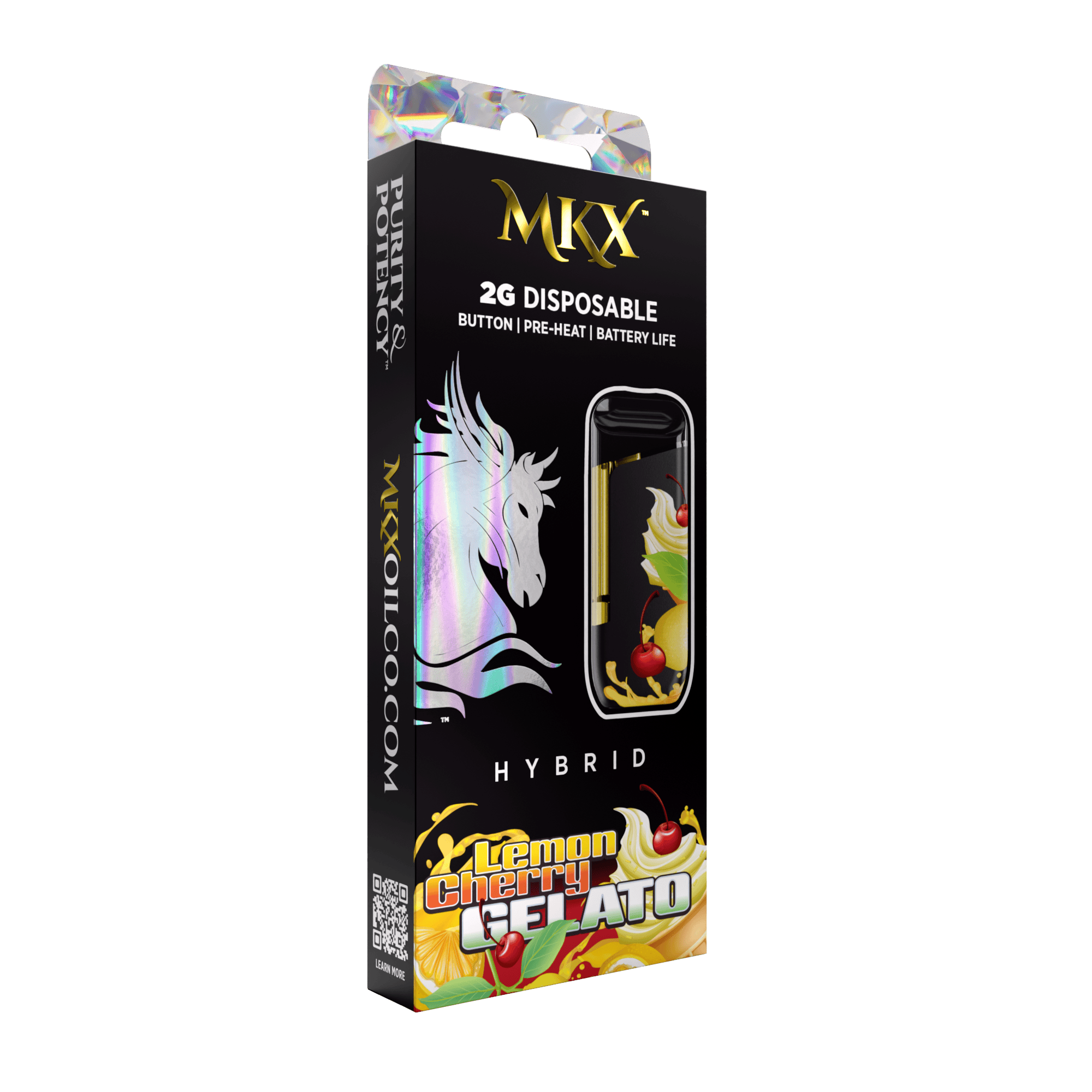 MKX Oil Co - MKX | Lemon Cherry Gelato | 2g | Disposable - 1